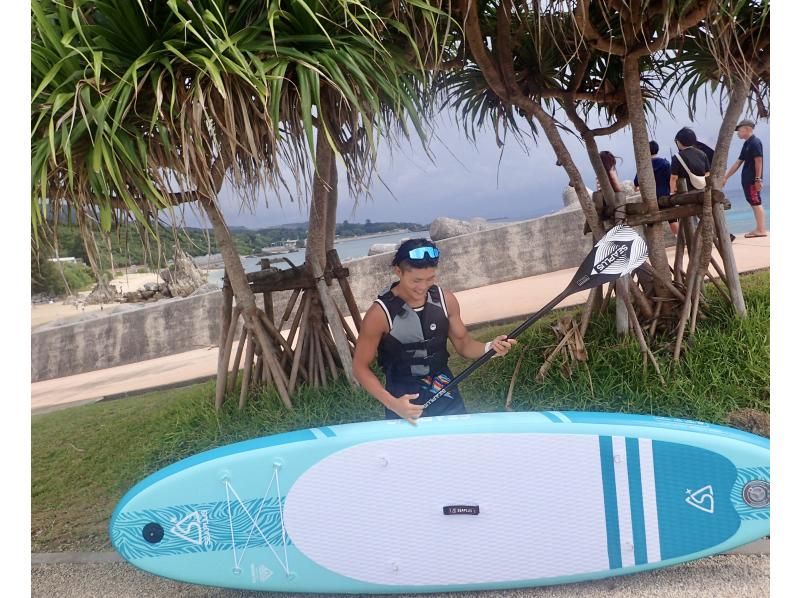 完全貸切プラン【美ら海近く】シュノーケリング＆SUPプラン【写真撮影・餌付け体験・タオル付】本部・北部・名護・やんばるの紹介画像