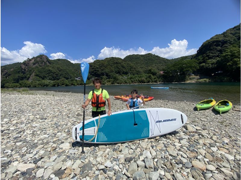 【和歌山・串本】清流古座川　リバーSUP体験！　★ラパン特製かんきつジュースを無料サービス！　★写真無料サービス！の紹介画像