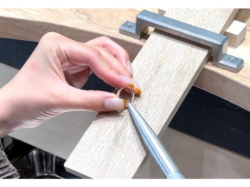 静岡の街中で！世界にひとつだけの指輪作り体験★当日持ち帰り可【おひとり様】【カップル】【ご夫婦・ファミリー】【ご友人同士】大歓迎◎の紹介画像