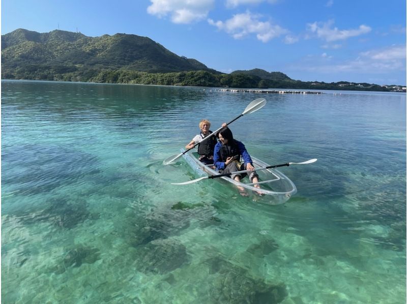【石垣島/1日】期間限定学割！幻の島&times;ウミガメシュノーケル&times;絶景川平湾クリアサップ or クリアカヤック体験｜写真＆送迎無料の紹介画像