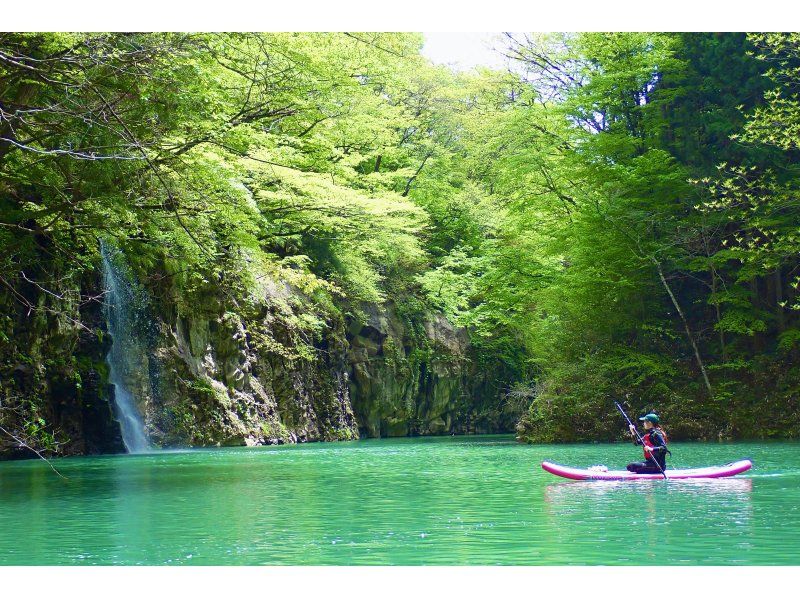 【宮城 ・仙台】大倉ダムSUP・絶景ツーリングツアー/女性やカップルに大人気のアウトドアスポーツです！の紹介画像
