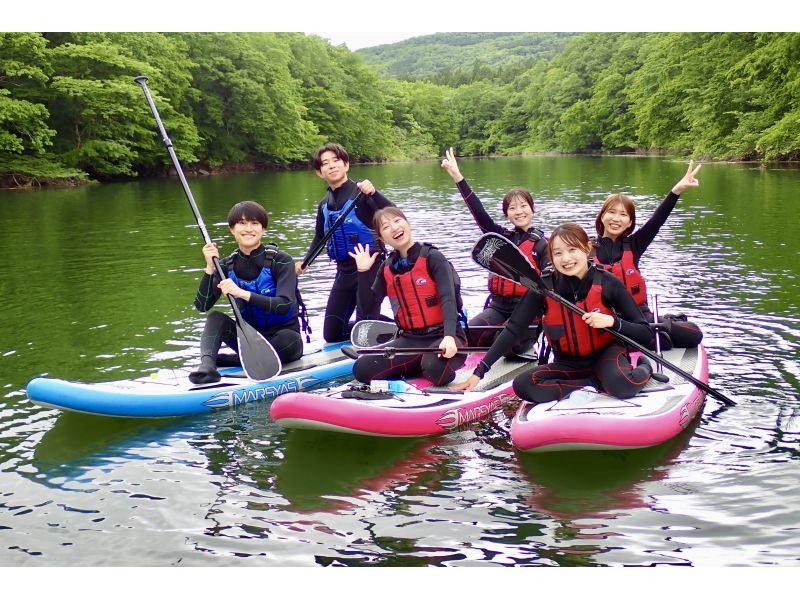 【宮城 ・仙台】大倉ダムSUP・絶景ツーリングツアー/女性やカップルに大人気のアウトドアスポーツです！の紹介画像