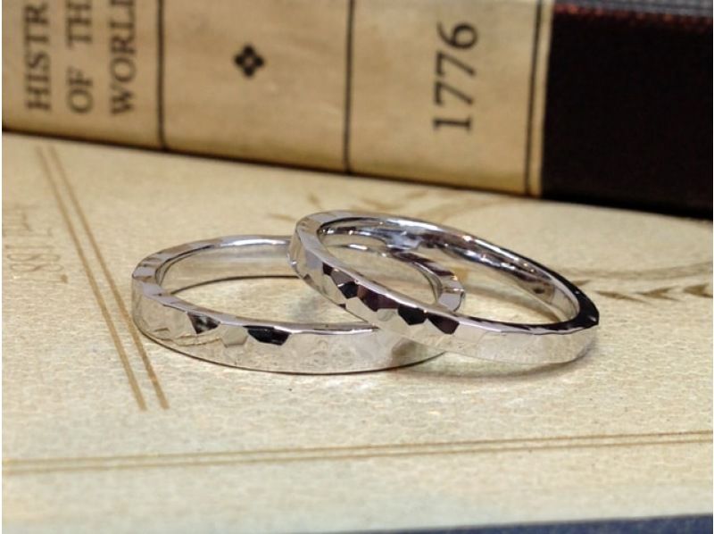 【仙台駅前・完全貸切】ペアリング手作り体験（70分～90分）お洒落なジュエリー工房で2人だけの思い出を♪の紹介画像