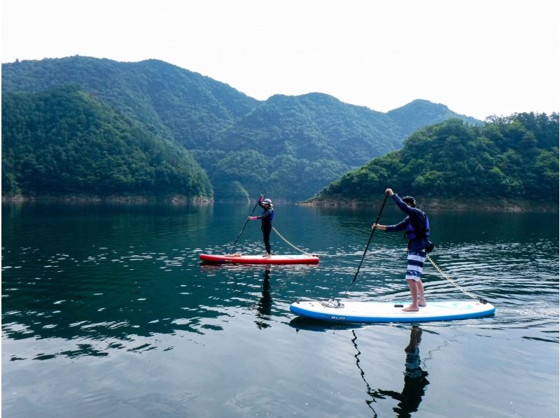 【広島・三段峡】湖SUP60分｜龍姫湖でのんびりSUPクルージング2026～誰もいない静かな場所へ～の紹介画像