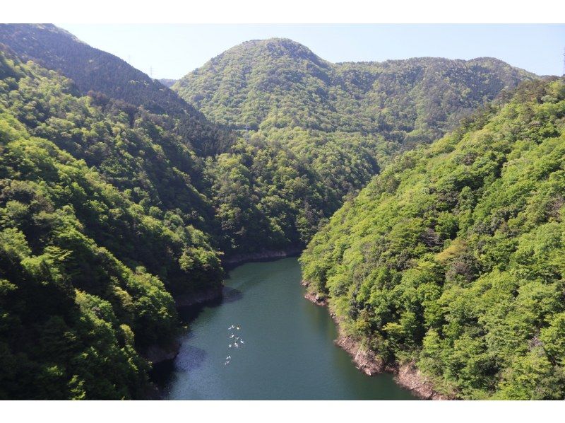 【広島・三段峡】湖SUP60分｜龍姫湖でのんびりSUPクルージング2026～誰もいない静かな場所へ～の紹介画像