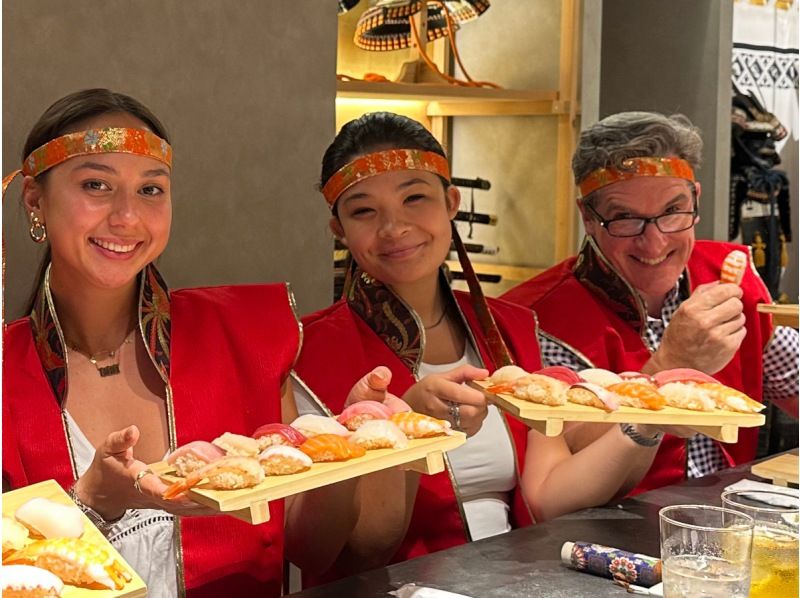 東京・浅草【Standard】SHOGUN フルコース+ Asakusa Armor Walk（日本茶・お水、FREE）の紹介画像