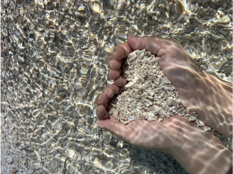【久米島・はての浜】相乗り！地元に生まれ育ったうみんちゅが案内する絶景シュノーケリング！（フィン・マスク貸出し無料、写真動画プレゼント）の紹介画像