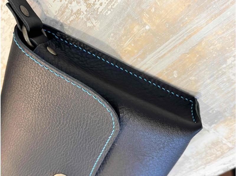 【山梨県・富士吉田市】長財布が入るショルダーバッグの手縫い体験！の紹介画像