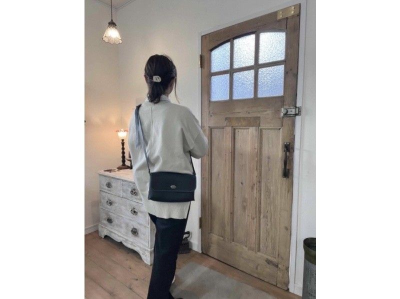 【山梨県・富士吉田市】長財布が入るショルダーバッグの手縫い体験！の紹介画像