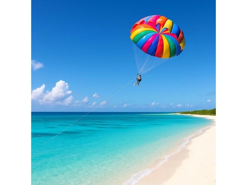 【沖縄・宮古島】宮古島パラセーリング｜宮古ブルーを空から楽しもう！！の紹介画像