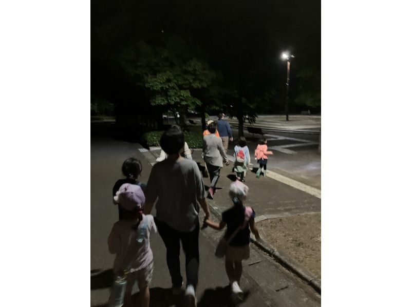 【福島・いわき】いわきあるき【いわき名物ガイドプラン】夜のいわき公園散策の紹介画像