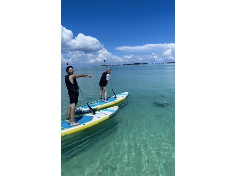 【宮古島・格安！】秘境ビーチで楽しめるSUP体験！の紹介画像