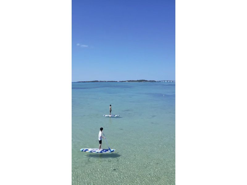 【宮古島・格安！】秘境ビーチで楽しめるSUP体験！の紹介画像
