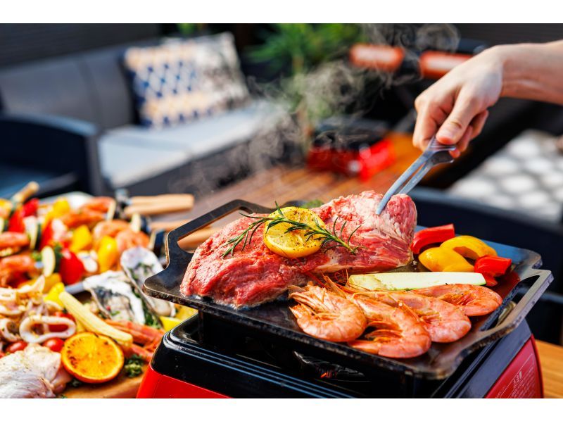 贅沢地中海BBQ&ビアガーデン2H飲み放題付 《4月・スタンダード》 4500円の紹介画像