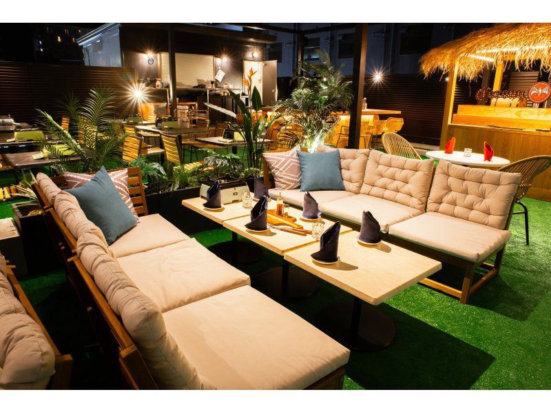 【早割り・17:30まで】BBQ＆ビアガーデン飲み放題付 《ハッピーアワープラン》4500円の紹介画像