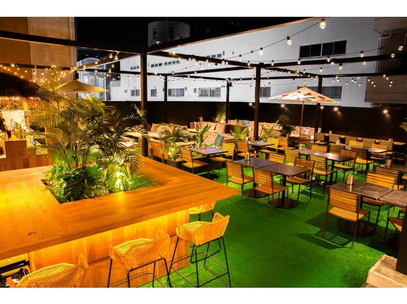 【ランチプラン】贅沢地中海BBQ&ビアガーデン2H飲み放題付 《スタンダード》3500円の紹介画像