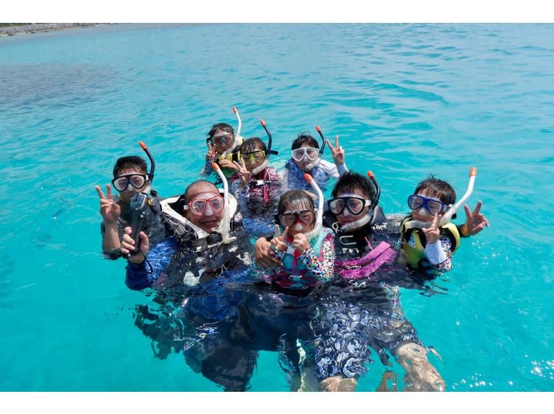 【本部町・シュノーケル(2回プラン)】たっぷり2ポイント！透明度抜群！ウミガメに会えるかもな絶景体験！（写真無料）の紹介画像