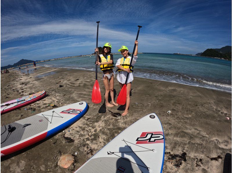 【福井県 高浜町 若狭和田ビーチ】経験者限定SUPクルージング90分～基本的なレクチャーなしで即漕ぎ出しましょう～の紹介画像