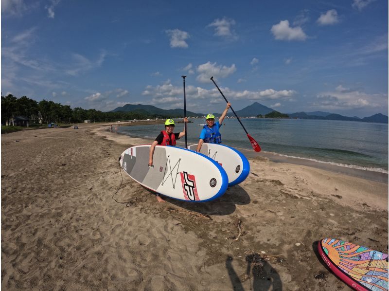【福井県 高浜町 若狭和田ビーチ】経験者限定SUPクルージング90分～基本的なレクチャーなしで即漕ぎ出しましょう～の紹介画像