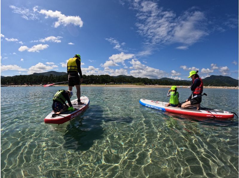 【福井県 高浜町 若狭和田ビーチ】経験者限定SUPクルージング90分～基本的なレクチャーなしで即漕ぎ出しましょう～の紹介画像