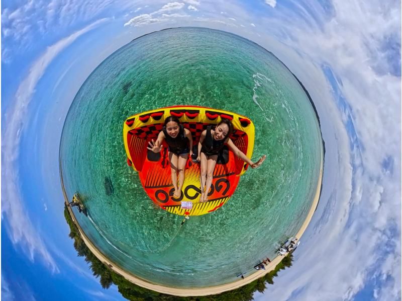 【中城・うるま市・東海岸・ビーチ集合】沖縄で贅沢貸切‼️1日ボートチャーターでアイランドホッピング満喫プラン❣️新規OPEN記念実地中‼️の紹介画像