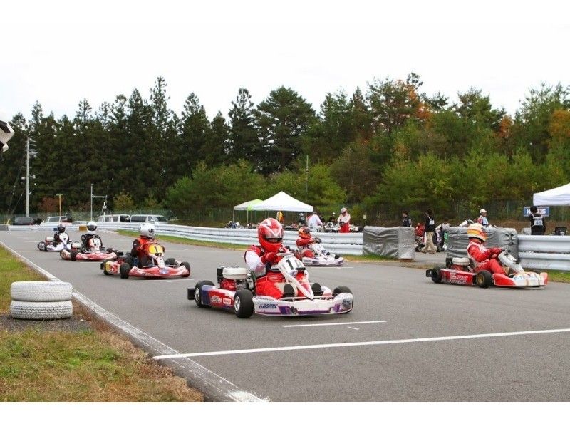 長野・あづみ野】レーシングカート体験走行（レンタルカート