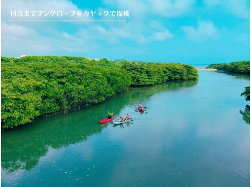 【夕日×マングローブ】島んちゅガイドと行くサンセットカヤック!写真データプレゼント&背もたれ付き♪ 【夕日×マングローブ】島んちゅガイドと行くサンセットカヤック!写真データプレゼント&背もたれ付き♪