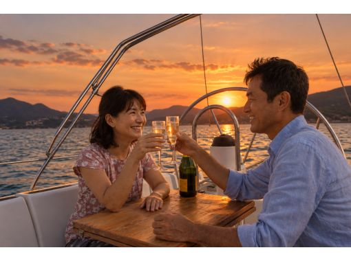 【1日6名限定】長崎・西海の海をヨットで巡るサンセットクルーズ|夕日と風を楽しむ特別な時間 【1日6名限定】長崎・西海の海をヨットで巡るサンセットクルーズ|夕日と風を楽しむ特別な時間