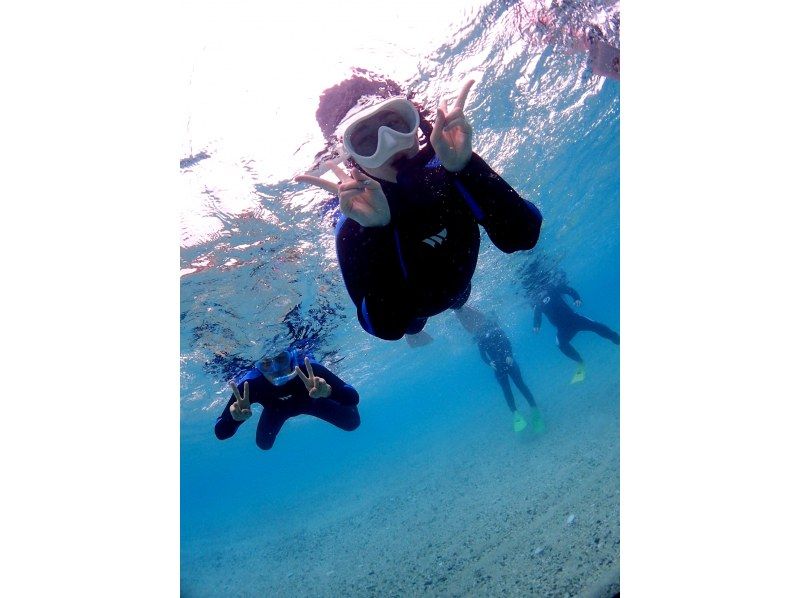 【鹿児島・奄美大島】「ボートシュノーケル」撮影した写真はその場でプレゼント！（シャワー・更衣室・タオル完備）の紹介画像