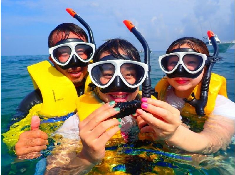 [Okinawa / Minnajima] One-day sea bathing & snorkeling & 3 types of marine sports to choose from (S plan)の紹介画像