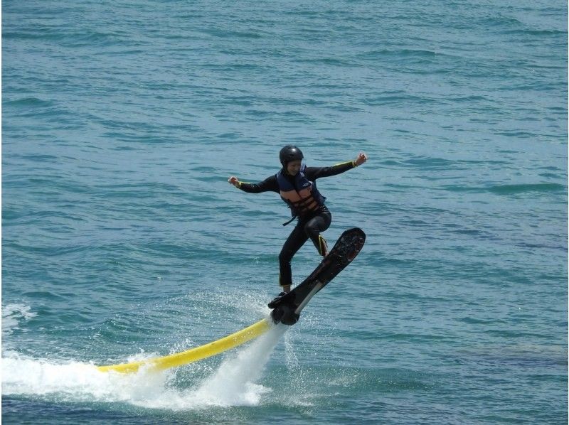 【沖縄・うるま市・浜比嘉島】コロナ対策店《Fプラン》ご要望の多かったフライボード＋ホバーボードセット！の紹介画像