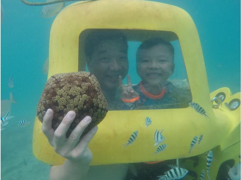 【沖繩名護】從小孩到老人都可以自由潛水！最新的海上活動“潛水滑板車” 緊鄰古宇利大橋（旅遊景點）的美麗大海の紹介画像