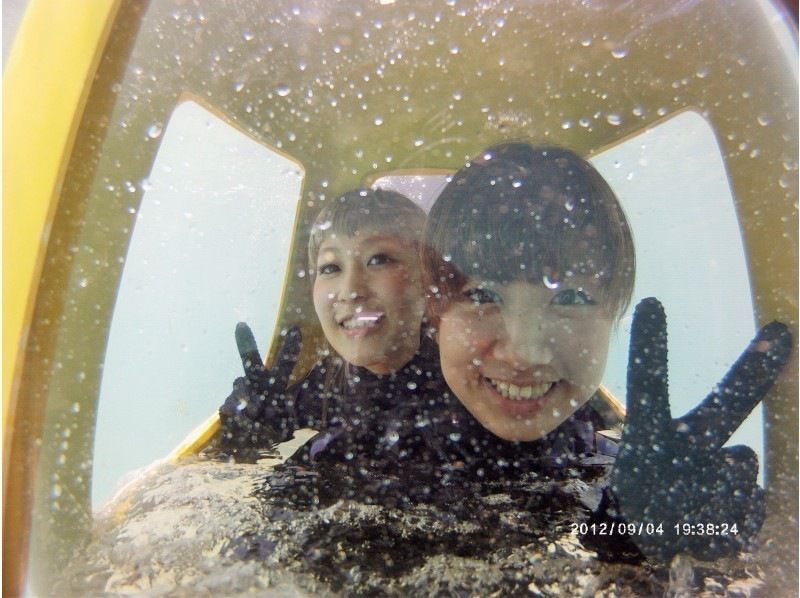 【沖繩名護】從小孩到老人都可以輕鬆潛水！古宇利大橋旁最新的海上活動「潛水滑板車」！の紹介画像