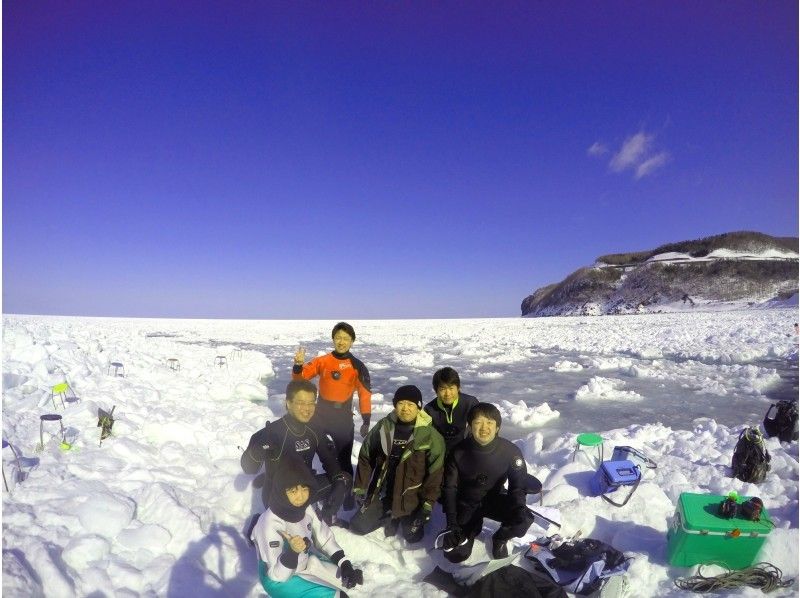 [Hokkaido ・ Shiretoko]2019 Ice floe Diving Tours【 2019 Saturday, March 2)の紹介画像