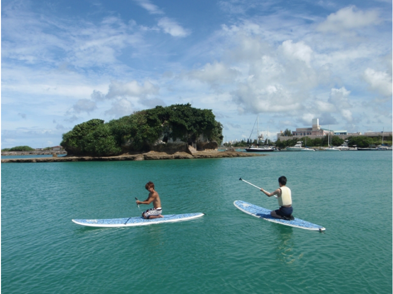 [Okinawa main island] a sea of ​​coral reef water walk! SUP experience courseの紹介画像