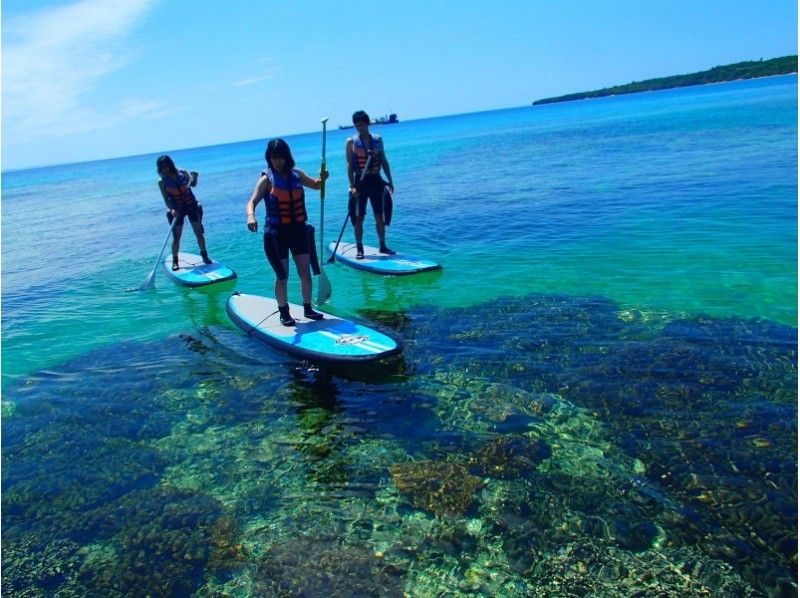 [Okinawa Honjima, Onna village] SUP &Snorkeling picnic! ★ With photosの紹介画像