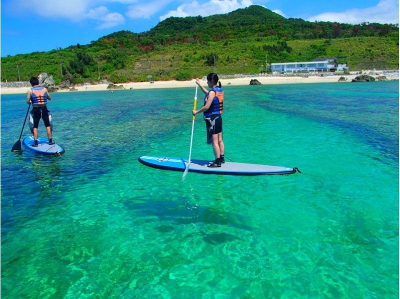 [Private tour for 1 group/Onna Village] Super Summer Sale 2024 SUP and snorkeling tour! ★Photos and videos includedの紹介画像