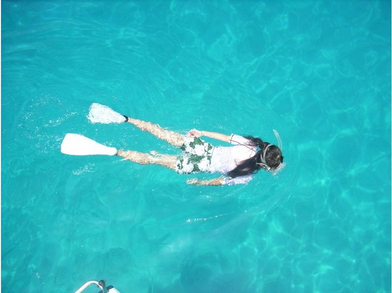 【 冲绳 ·石垣】即使不能游泳也可以！ 3小时浮潜课程【竹富岛·幻影岛地区 】の紹介画像