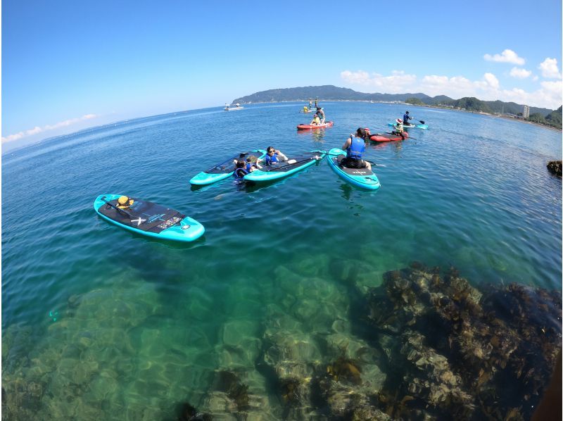 [Chiba ・ Minami Boso】 Beginners are welcome! SUP experience Petit Snorkeling Short cruise course