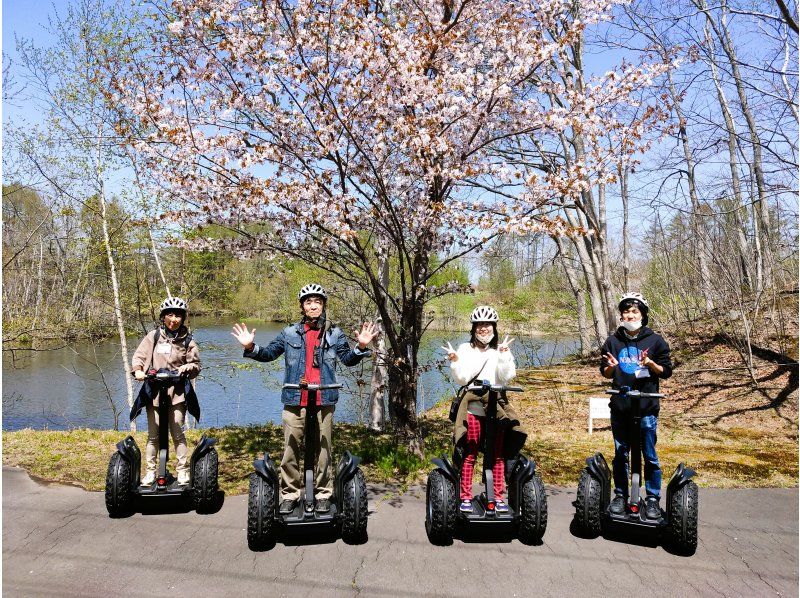 【北海道・函館】大自然・野生動物・桜でお花見も！大沼をセグウェイで駆け巡ろう！【2時間30分】の紹介画像