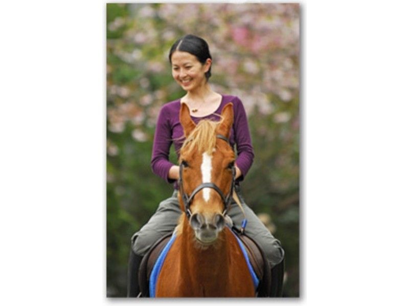 【茨城・水戸】馬にまたがってみよう！体験乗馬(1回コース)【乗馬】の紹介画像