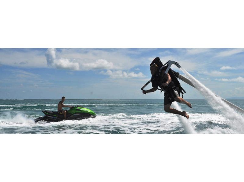 [Okinawa Arahabichi Now, experience a new sense of marine sports of the hottest! Jet pack (60 minutes)の紹介画像