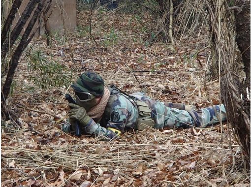 千葉 木更津 敵弾をかいくぐって勝利を掴め フィールド全面貸切コース サバイバルゲーム アクティビティジャパン