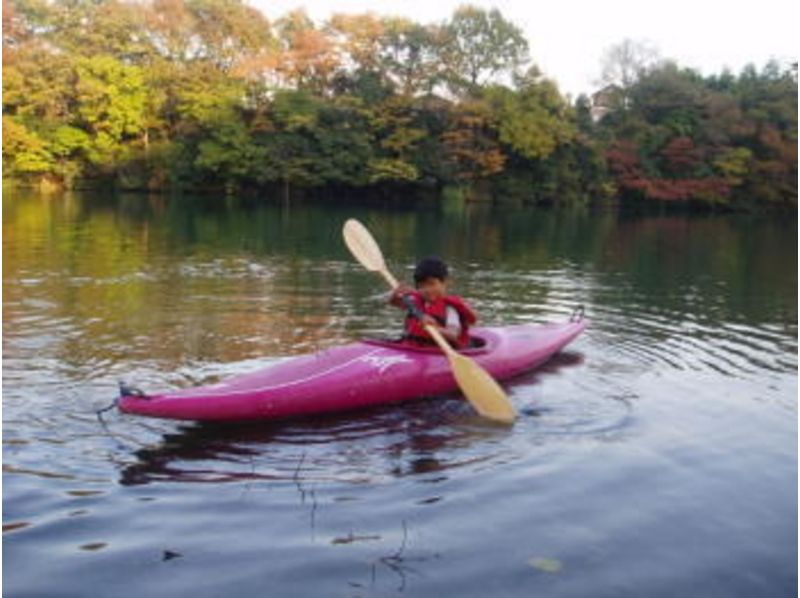 [Saitama Chichibu Nagatoro Tamayodo Lake] School base Shikku [kayak]の紹介画像