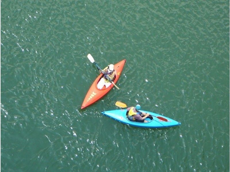 [Tokushima Yoshino] beginner OK! Magnificent nature experience! River kayak experience (beginner course: 90 minutes)の紹介画像