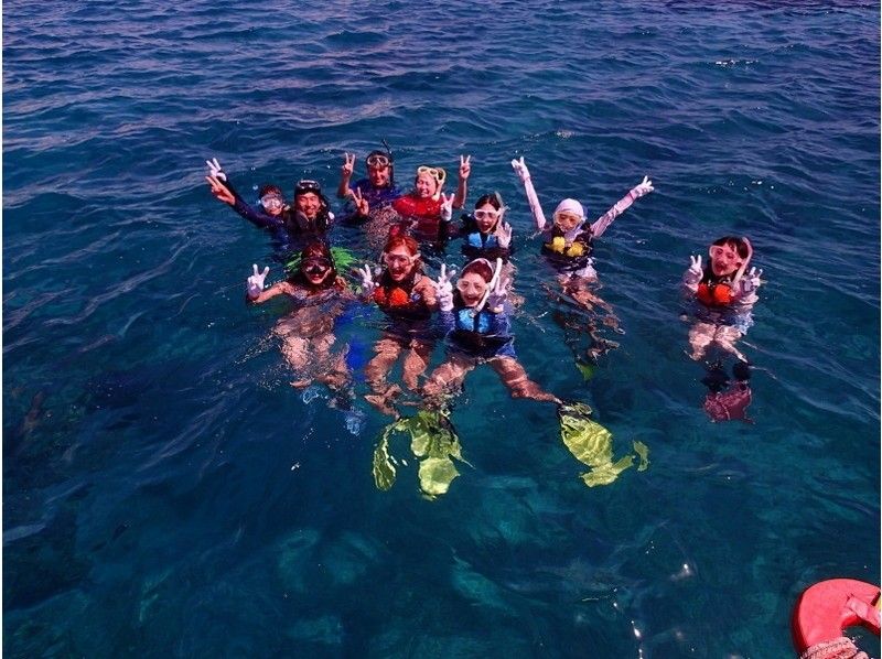 [Okinawa ・ Ishigaki Panari island] 3 of the island tour Cruising Water to & snorkel Ox-cart Sightseeing! Greedy courseの紹介画像