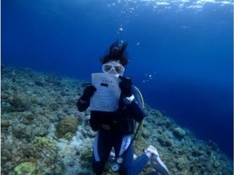 [Okinawa Prefecture Miyakojima ・ 3 nights 4 days】 Take a course on the beach and go to the sea Diving! Advance courseの紹介画像