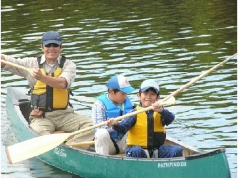 【北海道・別当賀川・風蓮湖】家族でカヌーを楽しもう！【ファミリーコース】の紹介画像