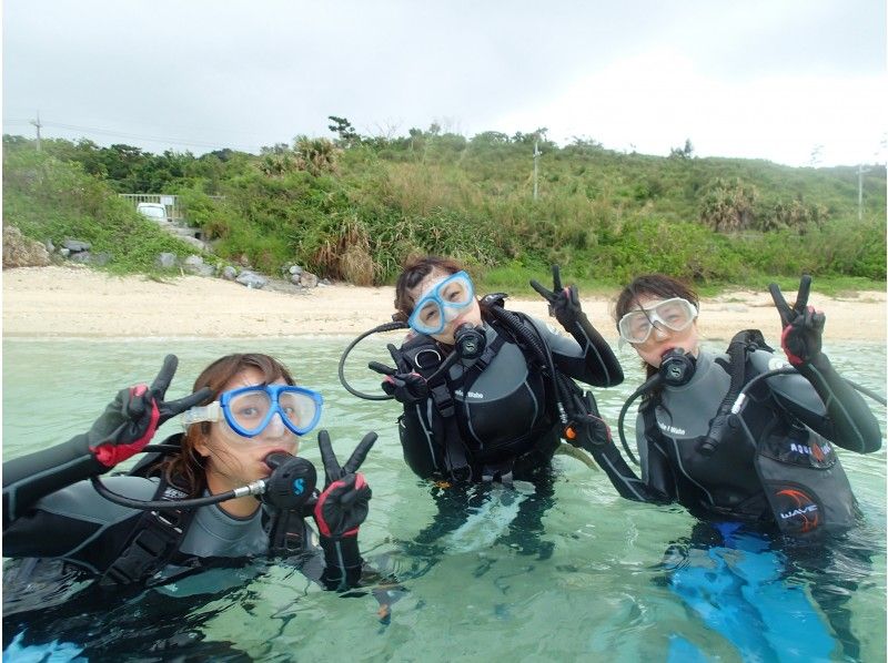 [Okinawa Northern / Headquarters] participate in peace with children! underwater Experience to feel the world close Diving(Beach dive)の紹介画像