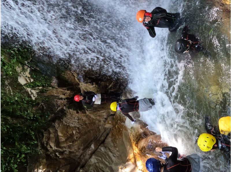 [Shiga・Shower Climbing] Authentic waterfall climbing! Climb while taking a shower! Yatsubuchi Fallsの紹介画像